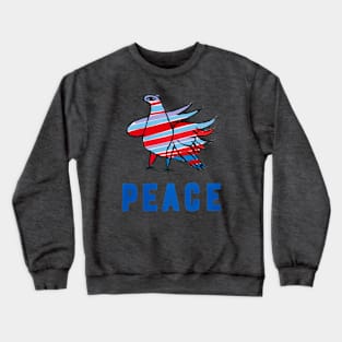 Peace out Crewneck Sweatshirt